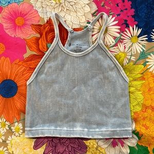 Free People Movement - Happiness Runs Crop Tank (blue) - XS/S